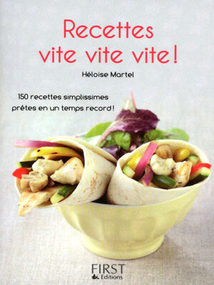 cover image of Recettes vite, vite, vite !